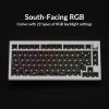 imageKeychron Q1 Max QMKVIA Wireless Custom Mechanical Keyboard Barebone Knob Version FullMetal HotSwappable RGB Backlight 24 GHzBluetoothTypeC Wired Gaming Keyboard for MacWindowsLinux  BlackWhite