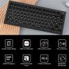 imageKeychron Q1 Max QMKVIA Wireless Custom Mechanical Keyboard Barebone Knob Version FullMetal HotSwappable RGB Backlight 24 GHzBluetoothTypeC Wired Gaming Keyboard for MacWindowsLinux  BlackBlack