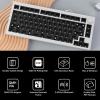 imageKeychron Q1 Max QMKVIA Wireless Custom Mechanical Keyboard Barebone Knob Version FullMetal HotSwappable RGB Backlight 24 GHzBluetoothTypeC Wired Gaming Keyboard for MacWindowsLinux  BlackWhite