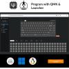 imageKeychron Q1 Max QMKVIA Wireless Custom Mechanical Keyboard Barebone Knob Version FullMetal HotSwappable RGB Backlight 24 GHzBluetoothTypeC Wired Gaming Keyboard for MacWindowsLinux  BlackBlack