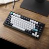 imageKeychron Q1 Max RGB QMKVIA Custom Mechanical Keyboard HotSwappable Full Metal Programmable Knob with Gateron Jupiter Brown Switch 24 GHzBluetoothWired Gaming Keyboard for Mac Windows LinuxRed Switch