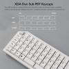 imageKeychron Q15 Max Metal Ortholinear QMK Wireless Custom Mechanical Keyboard 64 Keys Hot Swappable Gaming Keyboard CNC Aluminum Body XDA PBT Keycaps ampamp Knob for MacOS ampamp Windows Gateron Jupiter Switch