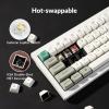 imageKeychron Q2 Max Wireless Custom Mechanical Gaming Keyboard QMKVIA Programmable Knob 24 GHzBluetooth 51Wired 65 Compact RGB HotSwap with Gateron Banana Switch for Mac Windows Linux  BlackGateron Jupiter Banana SwitchWhite
