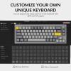 imageKeychron Q2 Wired Custom Mechanical Keyboard Knob Version 65 Layout QMKVIA Programmable Macro with Hotswappable Gateron G Pro Brown Switch Double Gasket Compatible with Mac Windows Linux GreyHotswap Gateron G Pro Brown Switch