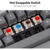 imageKeychron Q2 Wired Custom Mechanical Keyboard QMKVIA Programmable Macro Full Aluminum HotSwappable Gateron G Pro Red Switch 65 Layout Double Gasket Compatible with Mac and Windows  BlueGateron G Pro Blue SwitchGrey