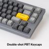 imageKeychron Q2 Wired Custom Mechanical Keyboard QMKVIA Programmable Macro Full Aluminum HotSwappable Gateron G Pro Red Switch 65 Layout Double Gasket Compatible with Mac and Windows  BlueGateron G Pro Brown SwitchGrey