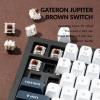 imageKeychron Q3 Max Wireless Custom Mechanical Keyboard Full Aluminum 24 GHz Bluetooth QMK TKL Layout RGB with Hotswappable Gateron Brown Switch Compatible with Mac Windows LinuxHotswap Gateron Jupiter Brown Switch