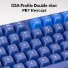 imageKeychron Q3 RGB Tenkeyless Layout 87Key QMKVIA Programmable Macro Hotswappable Wired Custom Mechanical Keyboard with Gateron G Pro Red Switch Double Gasket Compatible with Mac Windows LinuxBlueBlueRed Switch