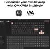 imageKeychron Q3 RGB Tenkeyless Layout 87Key QMKVIA Programmable Macro Hotswappable Wired Custom Mechanical Keyboard with Gateron G Pro Red Switch Double Gasket Compatible with Mac Windows LinuxBlueBlueBlue Switch