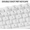 imageKeychron Q3 RGB Tenkeyless Layout 87Key QMKVIA Programmable Macro Hotswappable Wired Custom Mechanical Keyboard with Gateron G Pro Red Switch Double Gasket Compatible with Mac Windows LinuxBlueWhiteBlue Switch