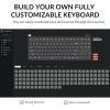 imageKeychron Q3 RGB Tenkeyless Layout 87Key QMKVIA Programmable Macro Hotswappable Wired Custom Mechanical Keyboard with Gateron G Pro Red Switch Double Gasket Compatible with Mac Windows LinuxBlueWhiteBlue Switch