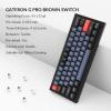 imageKeychron Q4 Wired Custom Mechanical Keyboard 60 Layout QMKVIA Programmable Macro with Hotswappable Gateron G Pro Blue Switch Double Gasket Compatible with Mac Windows Linux BlackHotswap Gateron G Pro Brown Switch