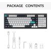 imageKeychron Q5 Max Wireless Custom Mechanical Keyboard 24 GHz Bluetooth QMK Full Aluminum 96 Layout RGB with Hotswappable Gateron Banana Switch Compatible with Mac Windows LinuxHotswap Gateron Jupiter Banana Switch