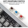 imageKeychron Q7 Wired Custom Mechanical Keyboard 70 Layout QMKVIA Programmable Macro with Hotswappable Gateron G Pro Blue Switch Double Gasket Compatible with Mac Windows Linux GreyHotswap Gateron G Pro Blue Switch