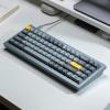 imageKeychron Q7 Wired Custom Mechanical Keyboard 70 Layout QMKVIA Programmable Macro with Hotswappable Gateron G Pro Brown Switch Double Gasket Compatible with Mac Windows Linux BlackGateron G Pro Brown Switch  Grey
