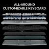 imageKeychron Q8 Wired Custom Mechanical Keyboard 65 Alice Layout QMKVIA Programmable with Hotswappable Gateron G Pro Blue Switch Double Gasket Compatible with Mac Windows Linux GreyBlue Switch