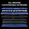 imageKeychron Q8 Wired Custom Mechanical Keyboard 65 Alice Layout QMKVIA Programmable with Hotswappable Gateron G Pro Brown Switch Double Gasket Compatible with Mac Windows Linux BlueBlue Switch
