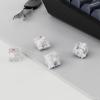 imageKeychron Silent K Pro White Mechanical Switches  110 PCS Quiet Linear 38gf Factory PreLubed SMDLED Compatible 3Pin HotSwappable Smooth Typing for Gaming ampamp OfficeWhite 38gf