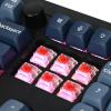 imageKeychron V6 Max Wireless Custom Mechanical Keyboard 24 GHz Bluetooth QMK FullSize Layout RGB with Hotswappable Gateron Brown Switch Compatible with Mac Windows LinuxHotswap Gateron Jupiter Red Switch