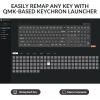 imageKeychron V6 Max Wireless Custom Mechanical Keyboard 24 GHz Bluetooth QMK FullSize Layout RGB with Hotswappable Gateron Brown Switch Compatible with Mac Windows LinuxHotswap Gateron Jupiter Banana Switch