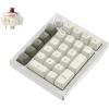 imageKeychron Q0 Max Wireless Custom Mechanical Numpad 24 GHzBluetooth 51Wired QMK Number Pad RGB HotSwappable with Gateron Banana Switch for Laptop Mac Windows Linux  WhiteGateron Jupiter Brown SwitchWhite