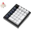 imageKeychron Q0 Max Wireless Custom Mechanical Numpad 24 GHzBluetooth 51Wired QMK Number Pad RGB HotSwappable with Gateron Banana Switch for Laptop Mac Windows Linux  WhiteGateron Jupiter Red SwitchBlack