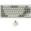 imageKeychron Q1 Max RGB QMKVIA Custom Mechanical Keyboard Full Metal Programmable Knob 24 GHzBluetoothWired Keyboard with HotSwappable Gateron Jupiter Red Switch for Mac Windows Linux  WhiteBrown Switch