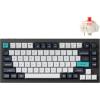 imageKeychron Q1 Max RGB QMKVIA Custom Mechanical Keyboard HotSwappable Full Metal Programmable Knob with Gateron Jupiter Brown Switch 24 GHzBluetoothWired Gaming Keyboard for Mac Windows LinuxRed Switch
