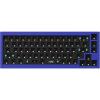 imageKeychron Q2 Custom Mechanical Keyboard Full Aluminum Wired Barebone Version QMKVIA Programmable Macro Compatible with Mac Windows Linux HotSwappable 65 Layout DoubleGasket DIY Kit  BlueBlue