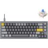 imageKeychron Q2 Wired Custom Mechanical Keyboard QMKVIA Programmable Macro Full Aluminum HotSwappable Gateron G Pro Red Switch 65 Layout Double Gasket Compatible with Mac and Windows  BlueGateron G Pro Blue SwitchGrey