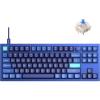 imageKeychron Q3 RGB Tenkeyless Layout 87Key QMKVIA Programmable Macro Hotswappable Wired Custom Mechanical Keyboard with Gateron G Pro Red Switch Double Gasket Compatible with Mac Windows LinuxBlueHotswap RGB Gateron G Pro Blue Switch