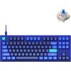 imageKeychron Q3 RGB Tenkeyless Layout 87Key QMKVIA Programmable Macro Hotswappable Wired Custom Mechanical Keyboard with Gateron G Pro Red Switch Double Gasket Compatible with Mac Windows LinuxBlueBlueBlue Switch
