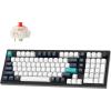 imageKeychron Q5 Max Wireless Custom Mechanical Keyboard 24 GHz Bluetooth QMK Full Aluminum 96 Layout RGB with Hotswappable Gateron Banana Switch Compatible with Mac Windows LinuxHotswap Gateron Jupiter Red Switch