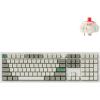 imageKeychron Q6 Max QMKVIA Bluetooth Wireless 24 GHzUSBC Wired Custom Mechanical Keyboard Full Size Programmable Knob RGB Backlit HotSwappable Gateron Red Switch for Mac Windows Linux  WhiteHotswap Red Switch