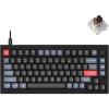 imageKeychron V1 75 Wired Mechanical Keyboard QMKVIA Programmable Hotswappable Red Switches Compatible with Mac Windows Linux  Carbon BlackHotswap Keychron K Pro Brown Switch