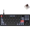 imageKeychron V3 Wired Custom Mechanical Keyboard Knob Version TKL QMKVIA Programmable with Hotswappable Keychron K Pro Brown Switch Compatible with Mac Windows Linux Carbon Black NonTransparentHotswap Keychron K Pro Brown Switch