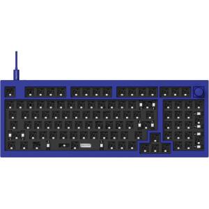 imageKeychron Q5 96 Layout HotSwappable Wired Custom Mechanical Keyboard Knob Barebone Version QMKVIA Programmable Macro Full Aluminum RGB Backlight Double Gasket DIY Kit for Linux Mac WindowsBlueBlue