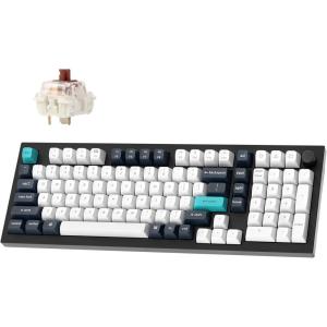 imageKeychron Q5 Max Wireless Custom Mechanical Keyboard 24 GHz Bluetooth QMK Full Aluminum 96 Layout RGB with Hotswappable Gateron Banana Switch Compatible with Mac Windows LinuxHotswap Gateron Jupiter Brown Switch
