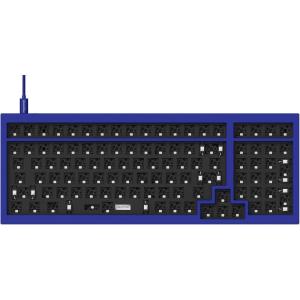 imageKeychron Q5 Wired Custom Mechanical Keyboard Full Aluminum Barebone Version HotSwappable 96 Layout DoubleGasket DIY Kit QMKVIA Programmable Macro Compatible with Mac Windows Linux  BlueBlue