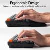 imageErgonomic Silicone Wrist Rest for Keychron K4 Pro  K4 Max  Q5  V5  V5 Max1537quot Honeycomb NonSlip Palm Rest 96 FullSized Mechanical Keyboards Support with Typing Pain Relief1606 96 Layout Q12  Q5 Pro  Q5 Max  Q5 He  L3