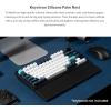 imageErgonomic Silicone Wrist Rest for Keychron K8  K8 Pro  K8 Max  K8 HE C1  C1 Pro  L4 1409quot Honeycomb NonSlip Palm Rest 80 TKL Mechanical Keyboards Support with Typing Pain ReliefBlack
