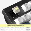 imageGateron Jupiter Switch Set  110PCS Banana Tactile Mechanical Switches 59gf 34mm Travel Gentle Sound PreLubed TwoStage Spring 5Pin SMDLED Compatible for Gaming ampamp Office Keyboards