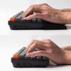 imageKeychron 1248quot Silicone Wrist Rest for 75 Compact Mechanical Keyboards Ergonomic Palm Support with Full Honeycomb NonSlip Base Compatible with K2K2 ProK2 MaxK2 HEK6K6 ProK6 HEBlack