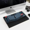 imageKeychron 1248quot Silicone Wrist Rest for 75 Compact Mechanical Keyboards Ergonomic Palm Support with Full Honeycomb NonSlip Base Compatible with K2K2 ProK2 MaxK2 HEK6K6 ProK6 HEBlack