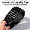 imageKeychron 1248quot Silicone Wrist Rest for 75 Compact Mechanical Keyboards Ergonomic Palm Support with Full Honeycomb NonSlip Base Compatible with K2K2 ProK2 MaxK2 HEK6K6 ProK6 HEBlack