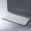 imageKeychron B1 Pro UltraSlim ZMKLauncher Wireless Bluetooth 24 GHzWired Connection Keyboard for Mac Windows Linux  WhiteWhite