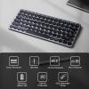 imageKeychron B3 Pro 75 UltraSlim Wireless Mechanical Keyboard 24GHz Bluetooth 52 ampamp Wired Connection Lightweight LowProfile Design MultiDevice Connect for WindowsMacTabletPhone  WhiteGray