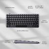 imageKeychron B3 Pro 75 UltraSlim Wireless Mechanical Keyboard 24GHz Bluetooth 52 ampamp Wired Connection Lightweight LowProfile Design MultiDevice Connect for WindowsMacTabletPhone  WhiteGray