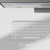 imageKeychron B5 Pro UltraSlim 24 GHz Bluetooth Keyboard Wireless 100 FullSize 548g Lightweight Launcher Support with 300 Hours Battery Life Compatible for Mac Windows Linux  Space GrayIvory White