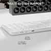 imageKeychron B5 Pro UltraSlim 24 GHz Bluetooth Keyboard Wireless 100 FullSize 548g Lightweight Launcher Support with 300 Hours Battery Life Compatible for Mac Windows Linux  Space GrayIvory White